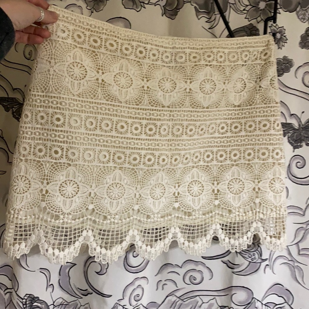 Crochet women’s skirt